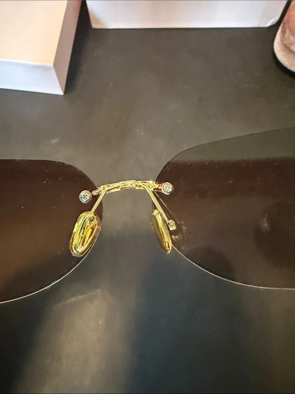 Miu Miu rimless miu